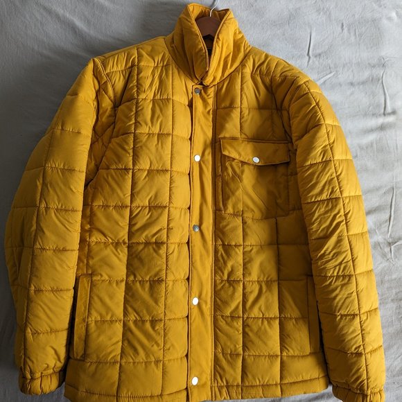 Bonobos - Yellow Quilted Jacket - Picture 2 of 5